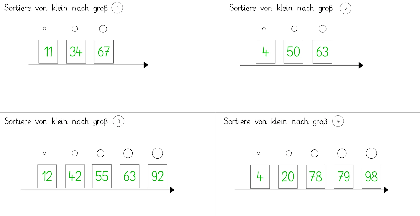 wsc go zahlen ordnen 100 • Zahlen ordnen bis 100 wsc go zahlen ordnen 100 • Zahlen ordnen bis 100