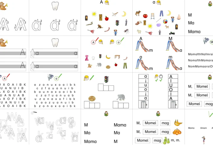 digitale tafel einfuehrung Aa 7 2 • Buchstabeneinführung an der digitalen Tafel
