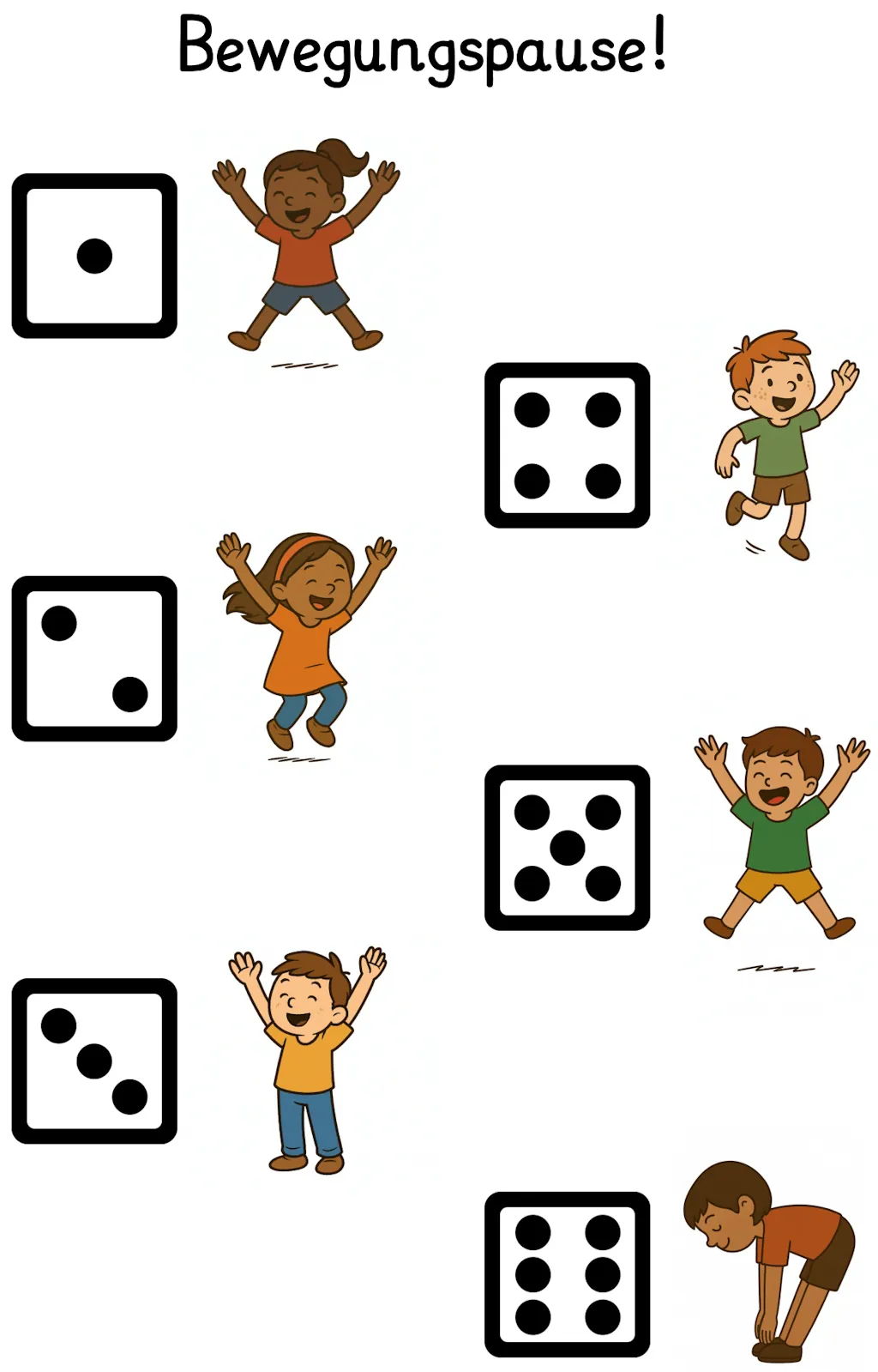 plakat bewegungspause • Plakat Bewegungspause