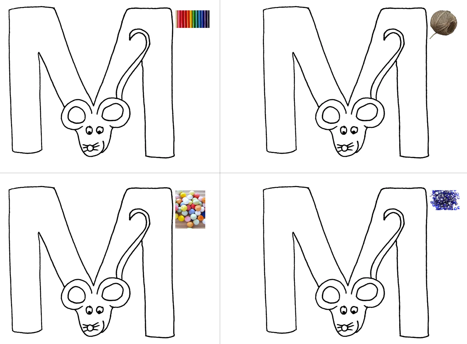 buchstabe m a i nachlegen • Buchstabn nachlegen