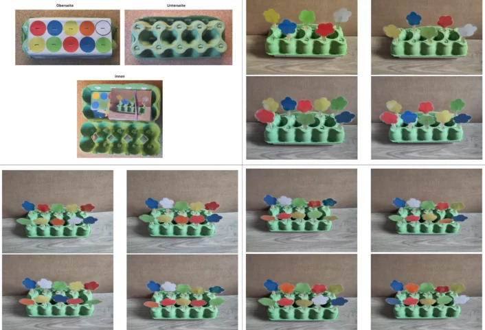 anleitungmaterial praenumerik raumlage • Der Pränumerik-Eierkarton