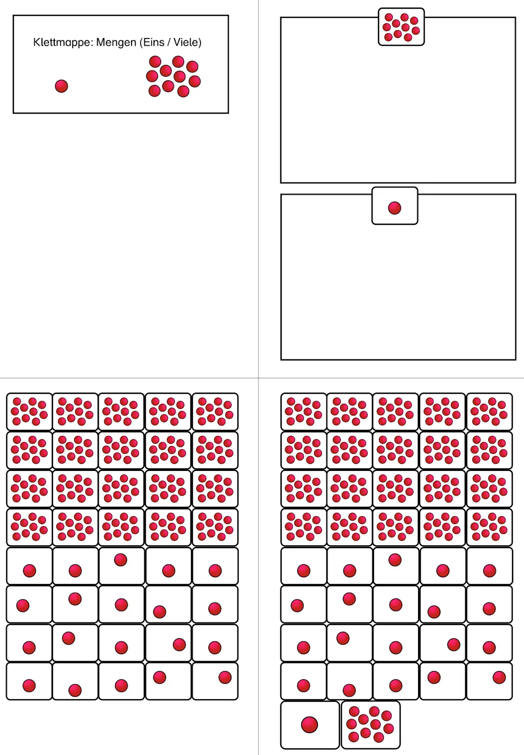 aufgabenmappe mengen eins viele • Teach Box zu Mengen Unterscheidung Eins und Viele aufgabenmappe mengen eins viele • Teach Box zu Mengen Unterscheidung Eins und Viele