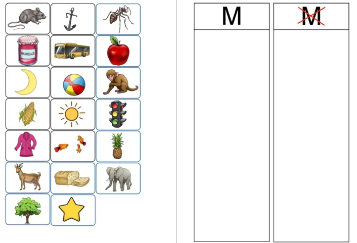 klettmappe a kein a m kein m • Aufgabenappen M - kein M und A - kein A