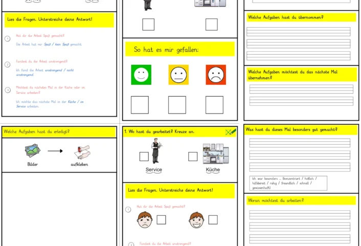 reflexion schuelerprojekt • Reflexionsbogen Schülerprojekt