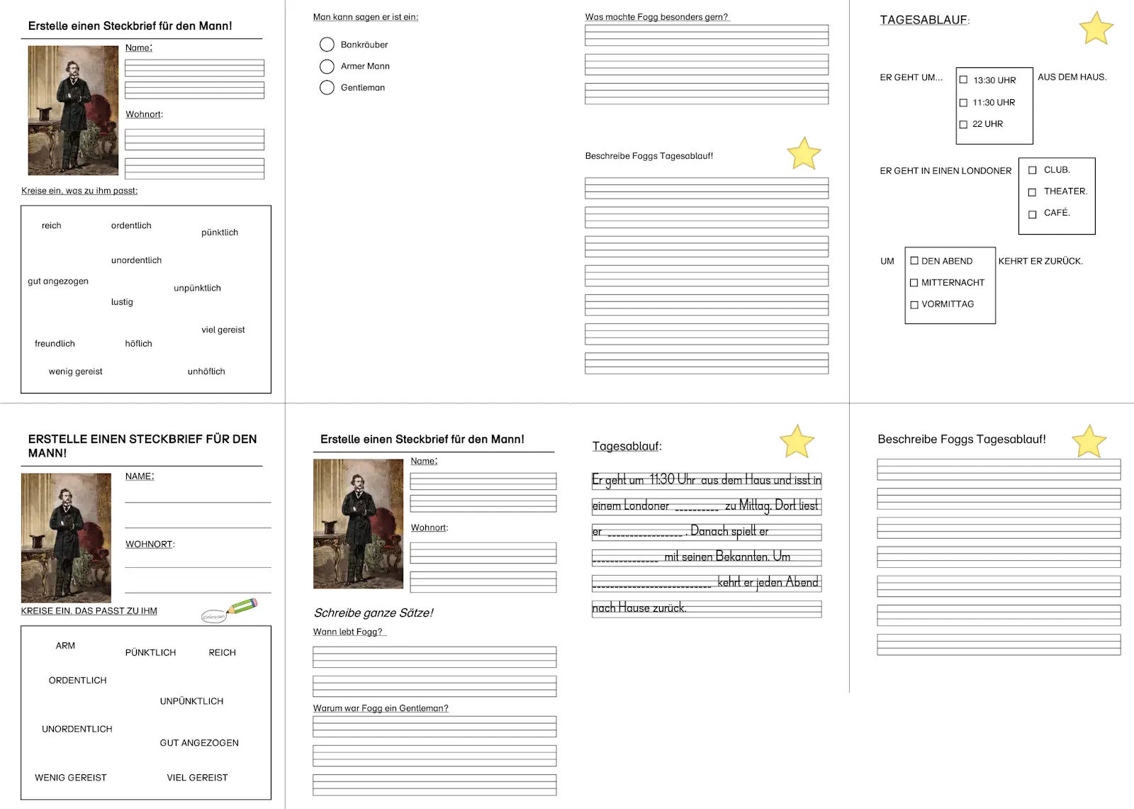 ab personenbeschreibung fogg &bull; Personenbeschreibung Phileas Fogg