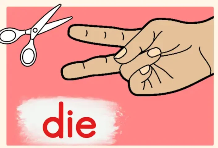 artikel handzeichen schere stein papier &bull; Merkplakate Handzeichen Artikel