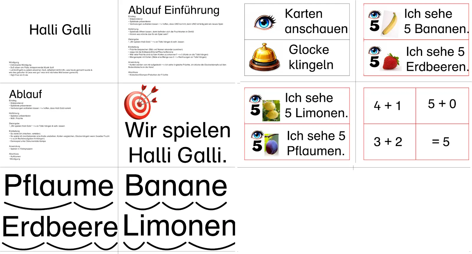 halli galli &bull; Halli Galli Regeln