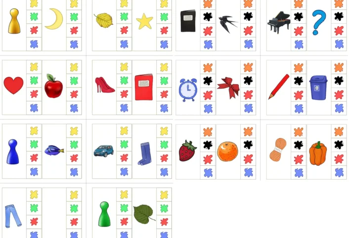 klammerkarten farben &bull; Klammerkarten Farben