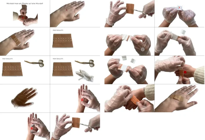 pflaster anleitung &bull; Anleitung Pflaster benutzen
