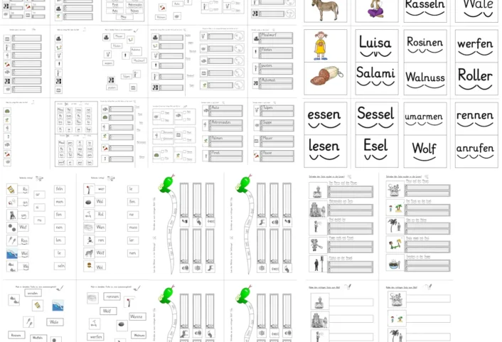 lesen wortfeld flex flora &bull; Lesen Wortfeld S P R